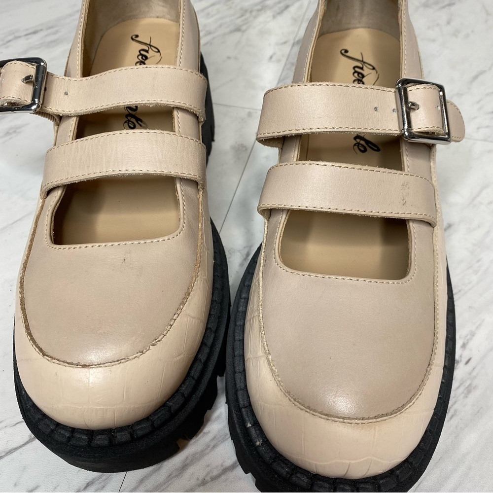 Free People Stella Mary Jane Platform Shoe 9 - Picture 10 of 14
